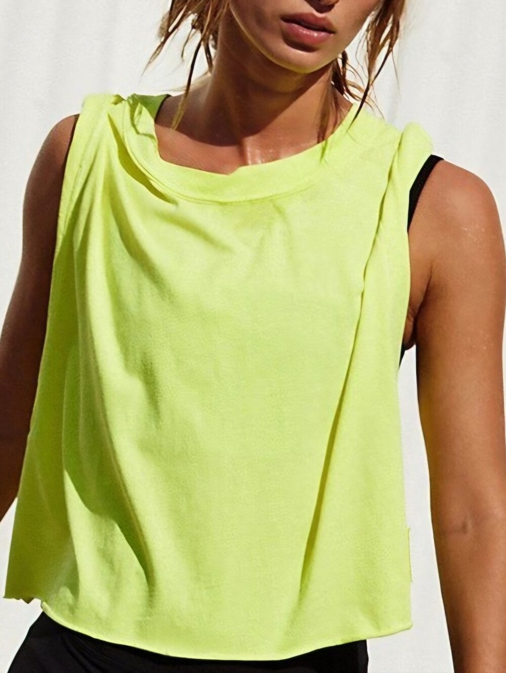 Free People Movement Inspire Tank Neon Yellow *Current